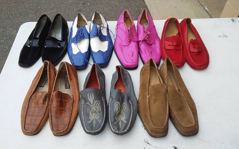 lot 14 image: 7-Pair Mens Shoes Size 10