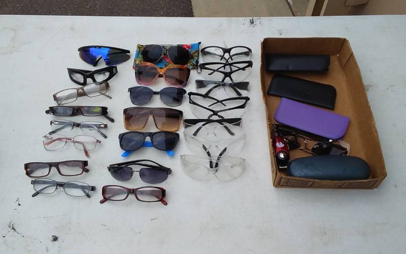 lot 20 image: Sunglasses, Safety Glasses, Readers, Cases