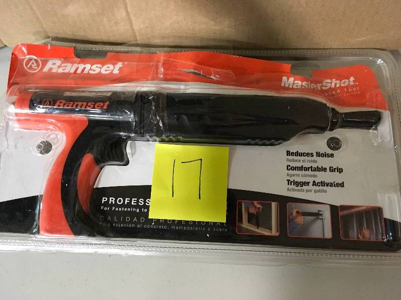 Ramset MasterShot 0.22 Caliber Powder Actuated Tool in good condition