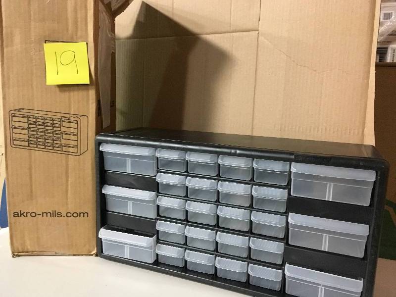 Akro-Mils 26-Compartment Small Plastic Drawers