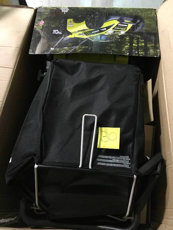 Ryobi 20 in. 40-Volt Brushless Lithium-Ion Cordless Battery Walk Behind Push Lawn Mower  TOOL ONLY No batteries -Missing Key in good condition