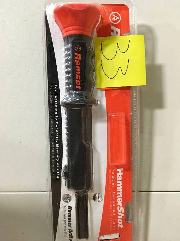 Ramset HammerShot 0.22 Caliber Single Shot Tool in good condition