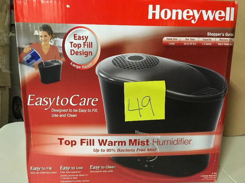 Honeywell Top Fill Warm Mist Humidifier in good conditions