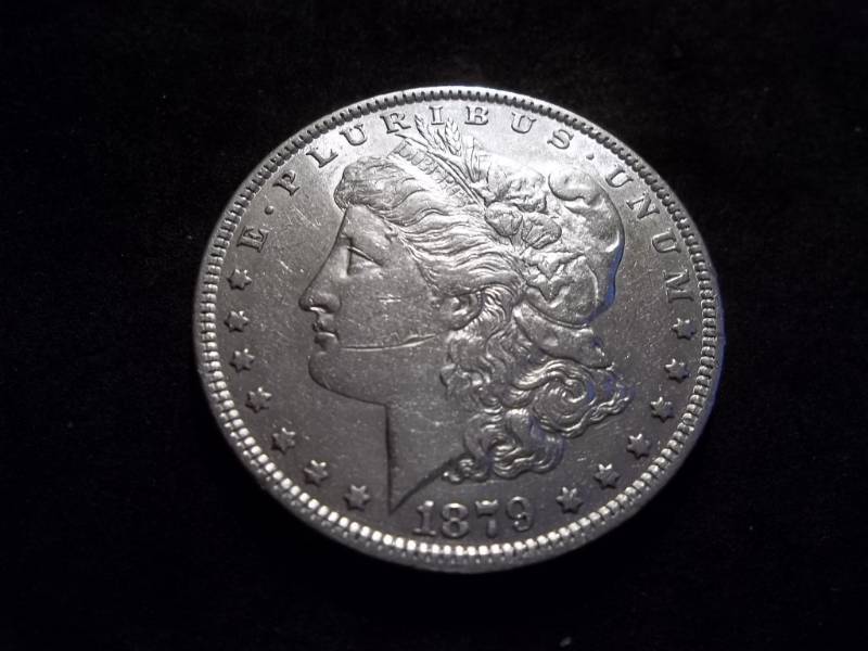 lot 4 image: 1879   Morgan Silver Dollar