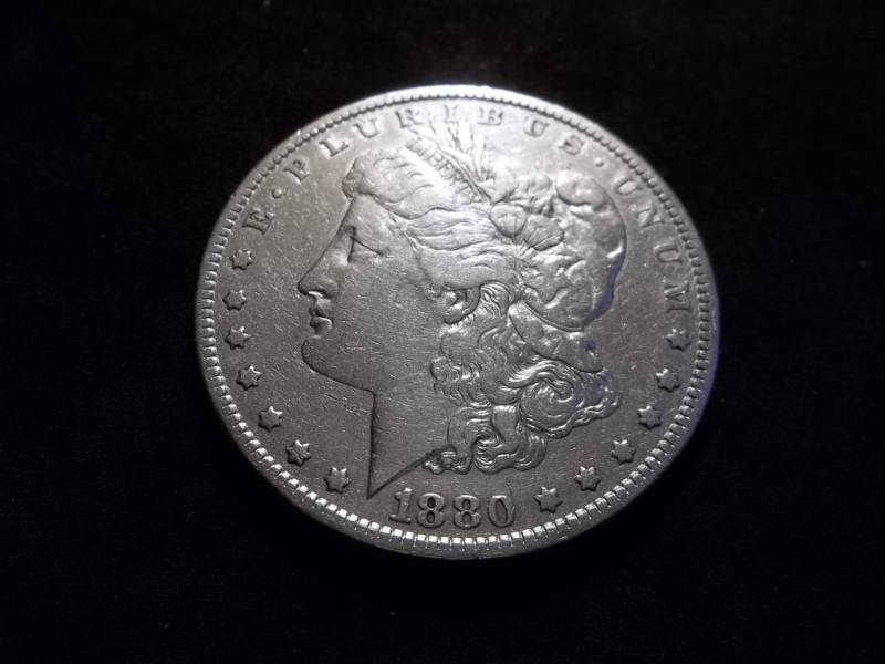 lot 5 image: 1880 Morgan Silver Dollar