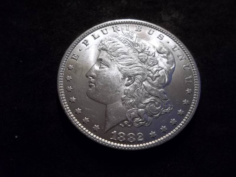lot 8 image: 1882  Morgan Silver Dollar