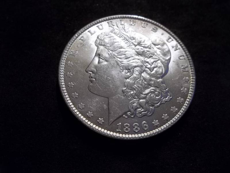 lot 15 image: 1886  Morgan Silver Dollar