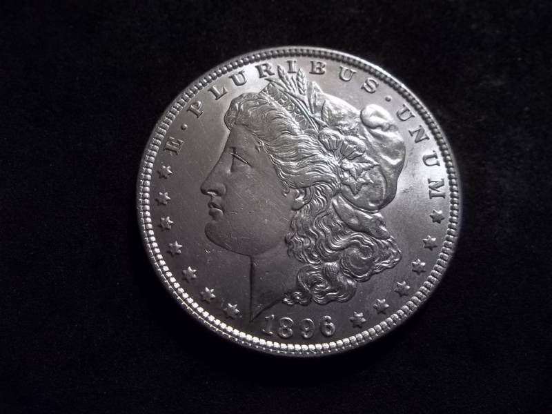 lot 22 image: 1896 Morgan Silver Dollar