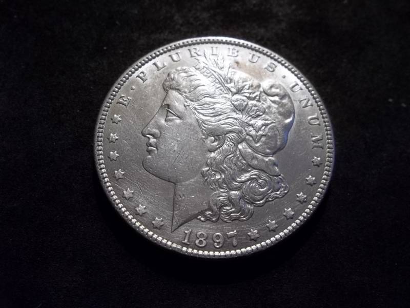 lot 23 image: 1897 Morgan Silver Dollar