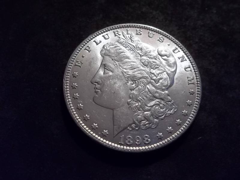 lot 24 image: 1898 Morgan Silver Dollar