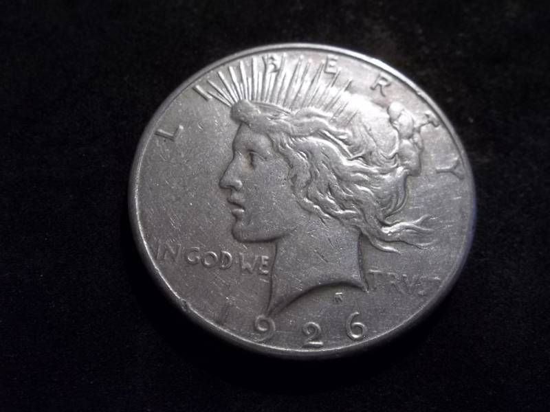 lot 34 image: 1926 S Silver Peace Dollar
