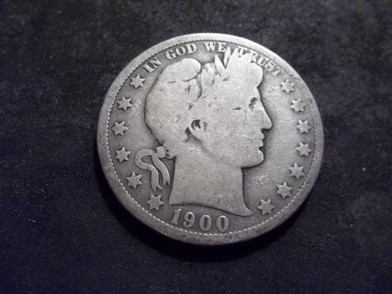 lot 42 image: 1900 O Barber Half Dollar
