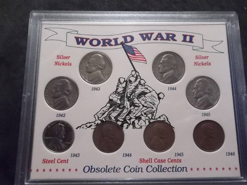 lot 63 image: World War II Obsolete Coin Collection
