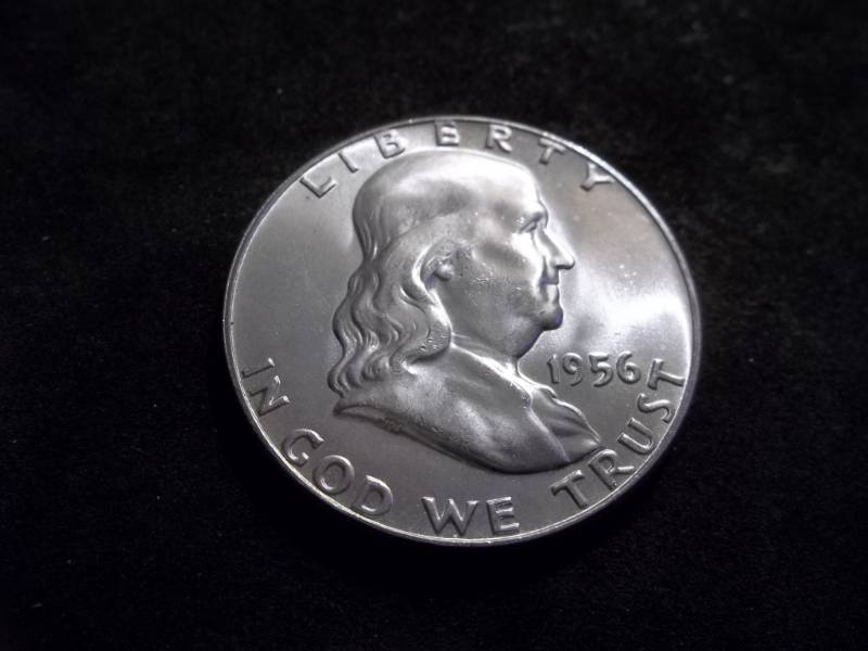 lot 89 image: 1956 Franklin Half Dollar