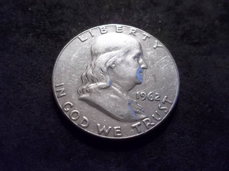 lot 99 image: 1962 Franklin Half Dollar