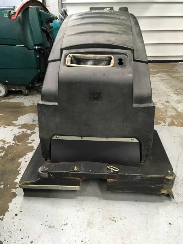 lot 16 image: NSS Wrangler 3330DB Floor Scrubber used with in the last 5 month some wear and tear from usung. Please note winning bidder will need to bring help to remove equipment.