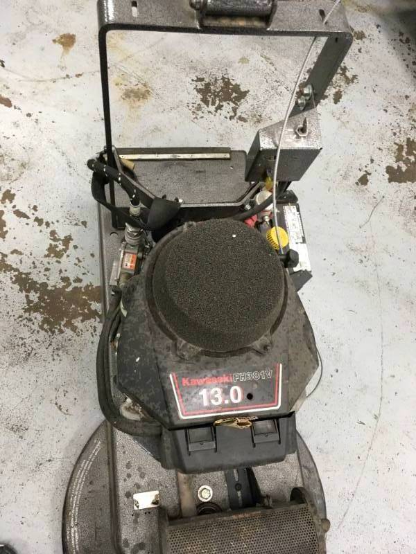 lot 49 image: Pioneer Eclipse Mean Machine Propane Buffer with Kawasaki FH381V 13.0
