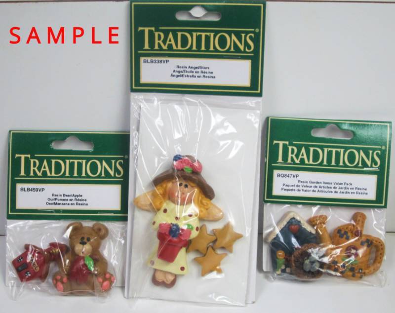 lot 13 image: Pallet of Traditions Miniatures Resin Figurines
