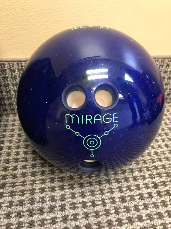 lot 24 image: Ebonite Bowling Ball with Bag