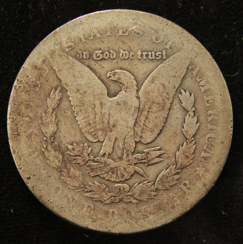 lot 06 image: 1893 MORGAN SILVER DOLLAR BETTER DATE COIN