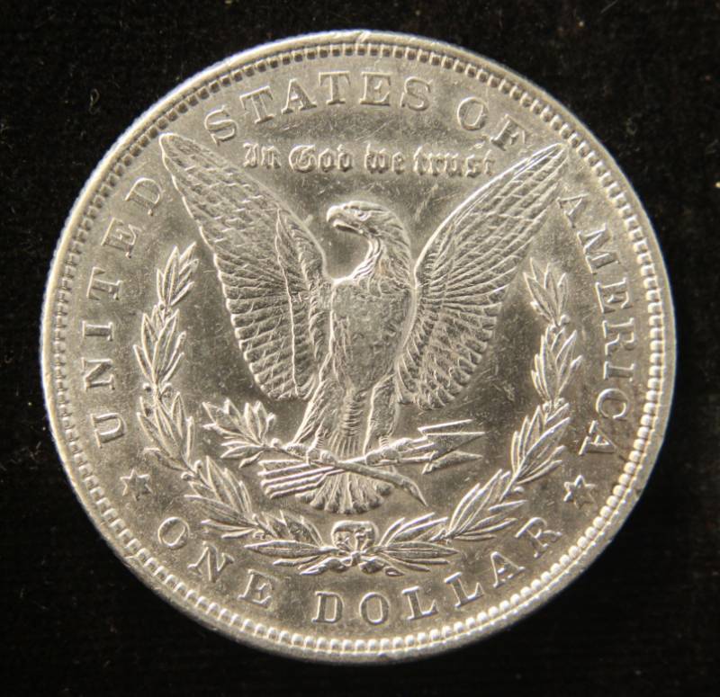 lot 51 image: 1879 MORGAN SILVER DOLLAR XF DETAILS CLEANED