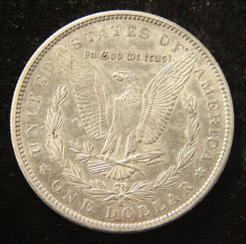 lot 52 image: 1890-O MORGAN SILVER DOLLAR XF