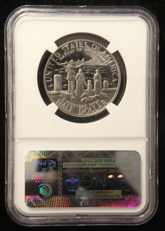lot 60 image: 1986-S US STATUE OF LIBERTY HALF PF69 ULTRA CAMEO NGC