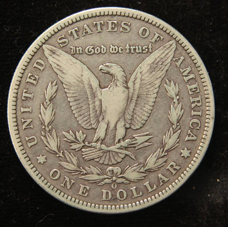 lot 69 image: 1897-O MORGAN SILVER DOLLAR