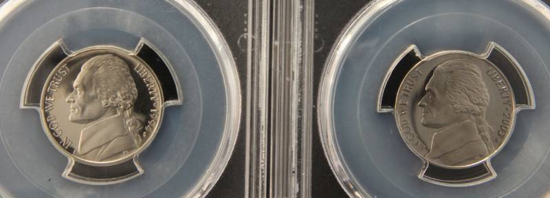 lot 72 image: (2) PCGS PROOF NICKELS 1994-S PR69DCAM & 2003-S PR69DCAM