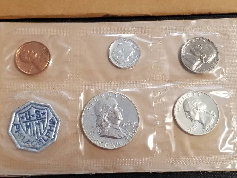 lot 27-A image: 1962 US PROOF SET IN ORIGINAL PACKAGING