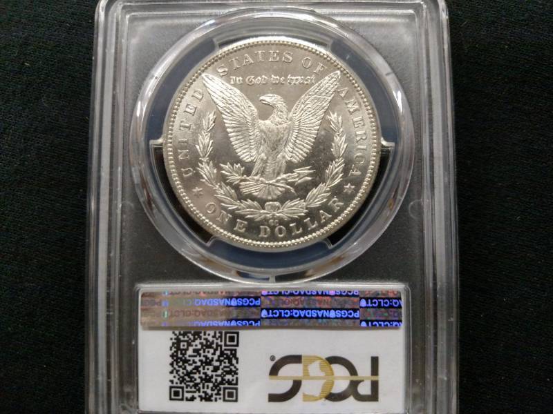 lot 12 image: 1883 CC PCGS MS 63 PL Morgan Silver...