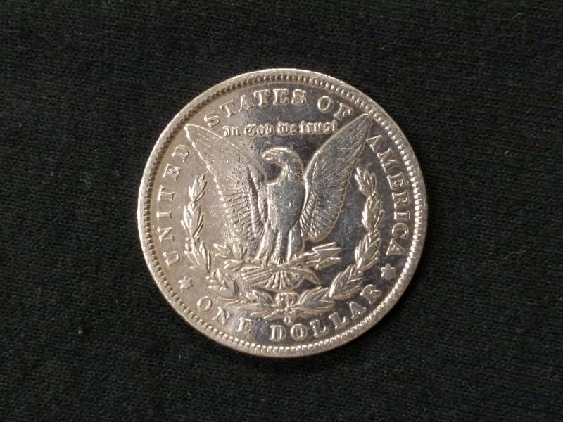 lot 15 image: 1900 O Morgan Silver Dollar...