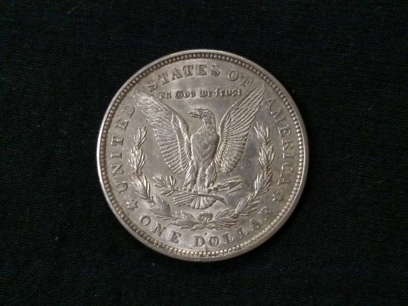 lot 17 image: 1921 D Morgan Silver Dollar...