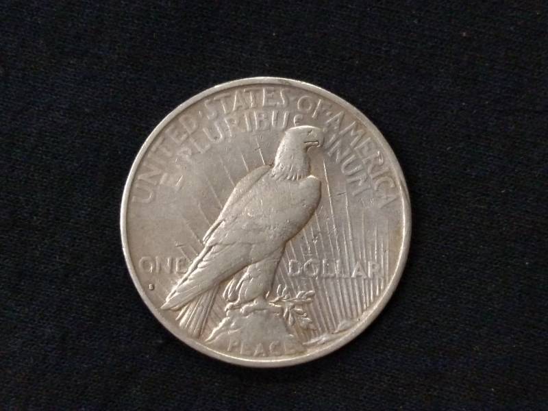 lot 32 image: 1935 S Peace Silver Dollar...