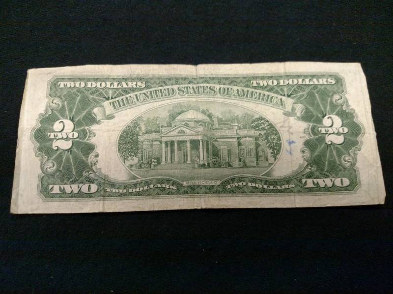 lot 52 image: 1953 A Two Dollars Red Seal Note...