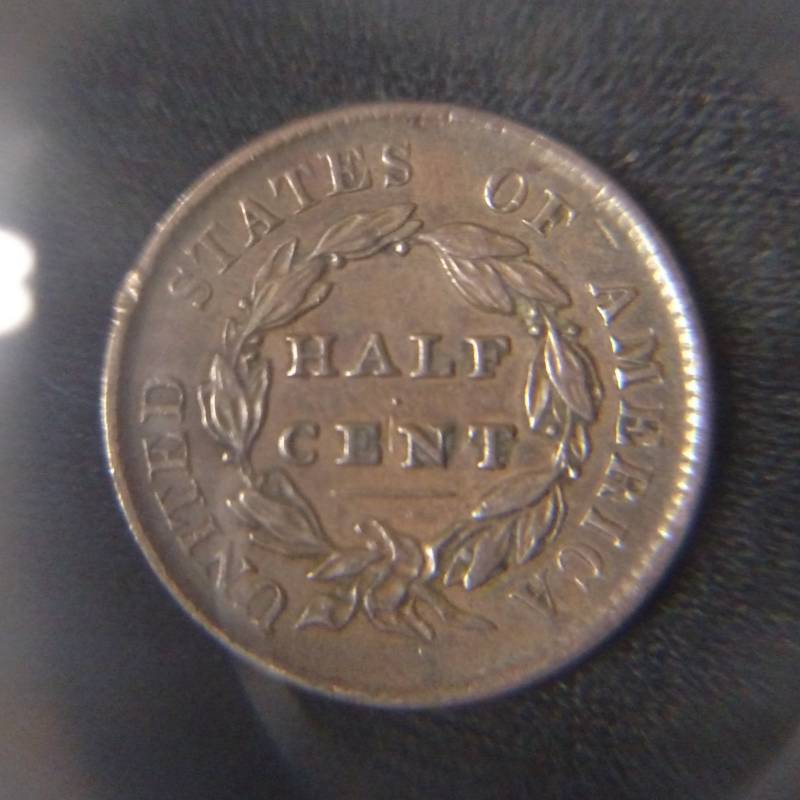 lot 44 image: 1828 12 Cent Piece...