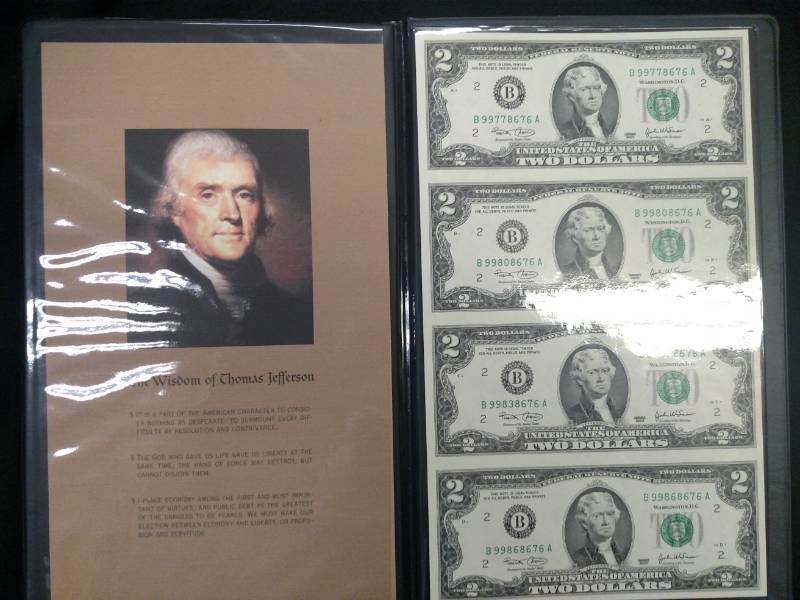 lot 56 image: World Reserve Monetary Exchange Unc...