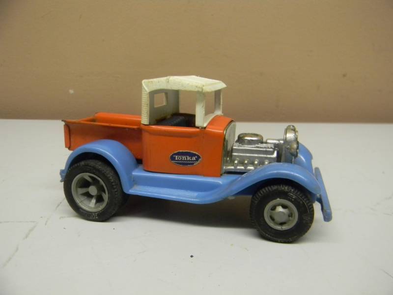 lot 37 image: Tonka Scorcher Vintage 1960-70s Hot Rod Model T Pickup Truck Good Condition For Its Age - SEE PICTURES