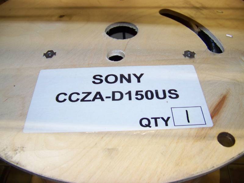 lot 7 image: (450) Sony, Multi-Core, SDI Cable - NEW on Full Spool
