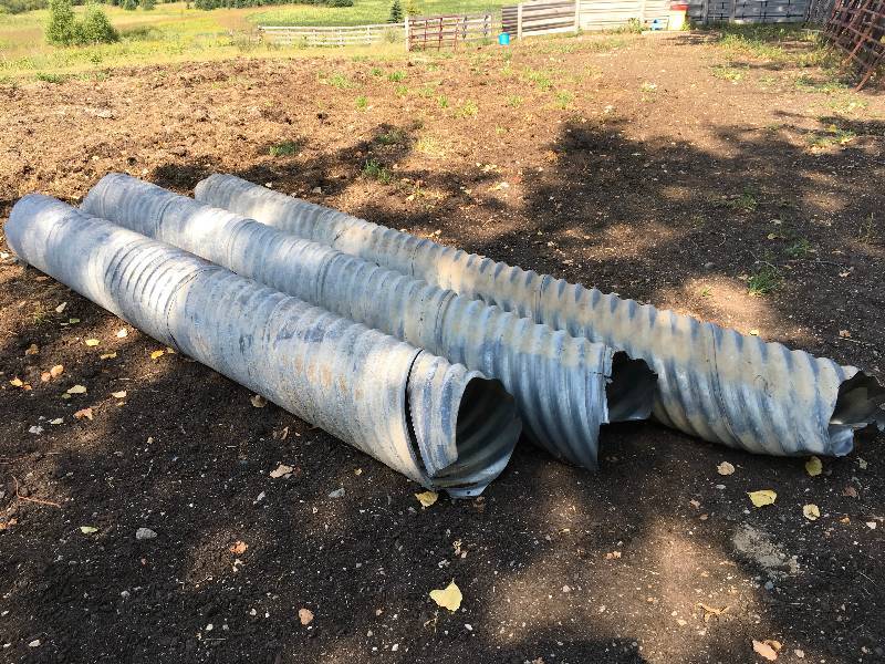 lot 429 image: Galvanized Corrugutated Culvert Pipe