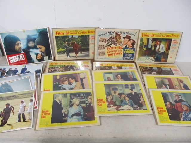 lot 113 image: Lot of Original Vintage 1950s-60s Theater Lobby Cards
