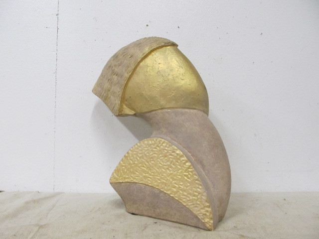 lot 168 image: Large Vintage Picasso Style Signed JARU Sculpture