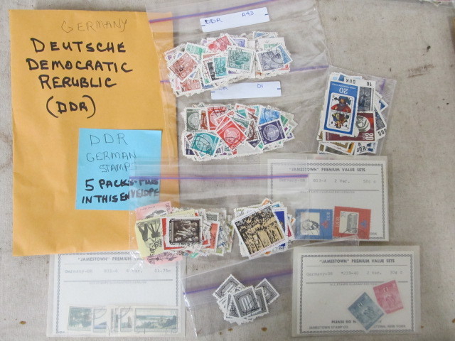 lot 197 image: Large Lot of Assorted Foreign Stamps