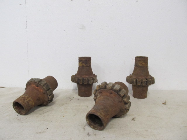 lot 163 image: Antique Wagon Wheel Hubs