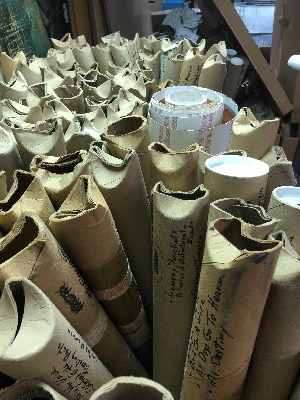 lot 210 image: HUGE Collection of Official Theater Movie Posters - 1000