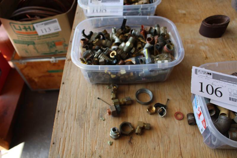 lot 106 image: Pipe Connectors, Adapters