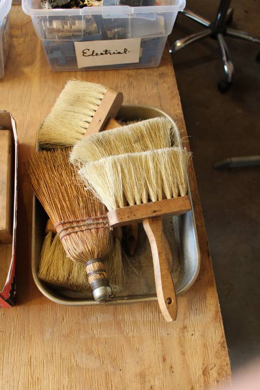 lot 81 image: Hard Brushes, Wisk Broom