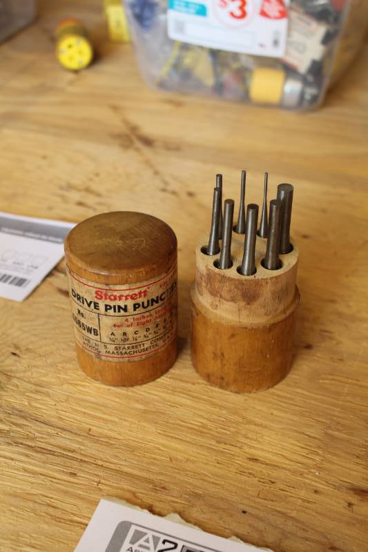lot 89 image: Starrett ASE Drive Pin Punches