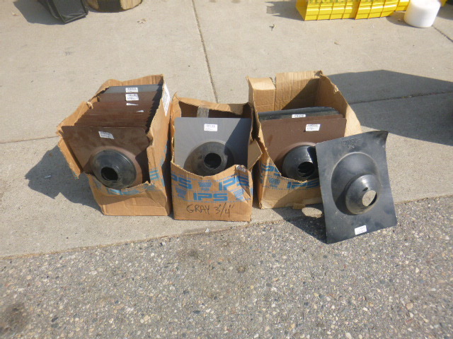 lot 25 image: 3 Boxes of Roof Flashing