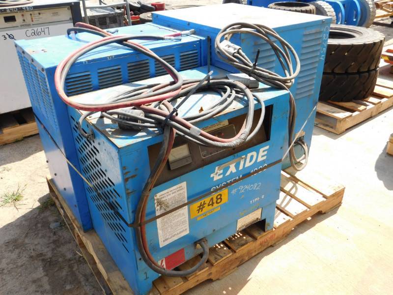 lot 47 image: Two 24V & One 36V Chargers